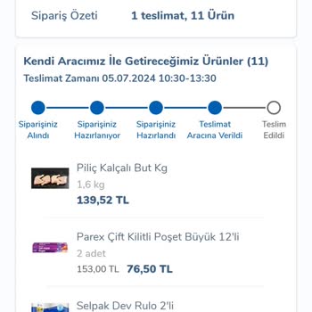 Carrefour SA Kokmuş Etleri Müşteriye Gönderiyor.