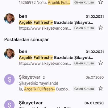 Arçelik Buzdolabı Sorunu Ve Çözüm Bulamama