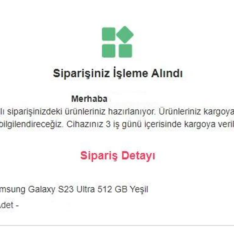 EasyCep Siparişimi Sevk Etmiyor