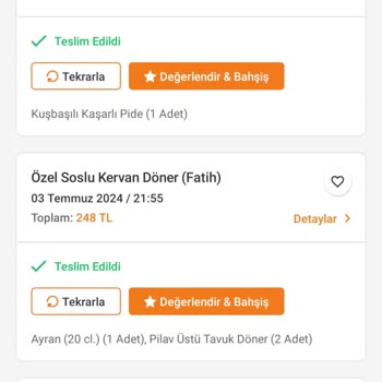 Trendyol Yemek Pişmanlıktır Yanık Yemeği Almadılar