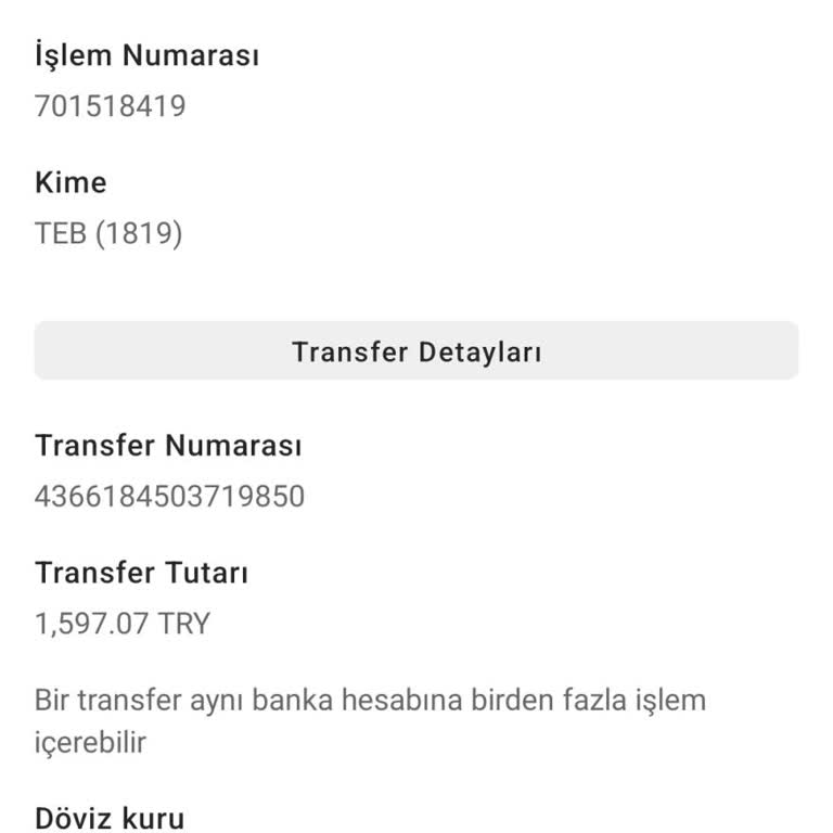 TEB Hesabıma Para Yatmadı