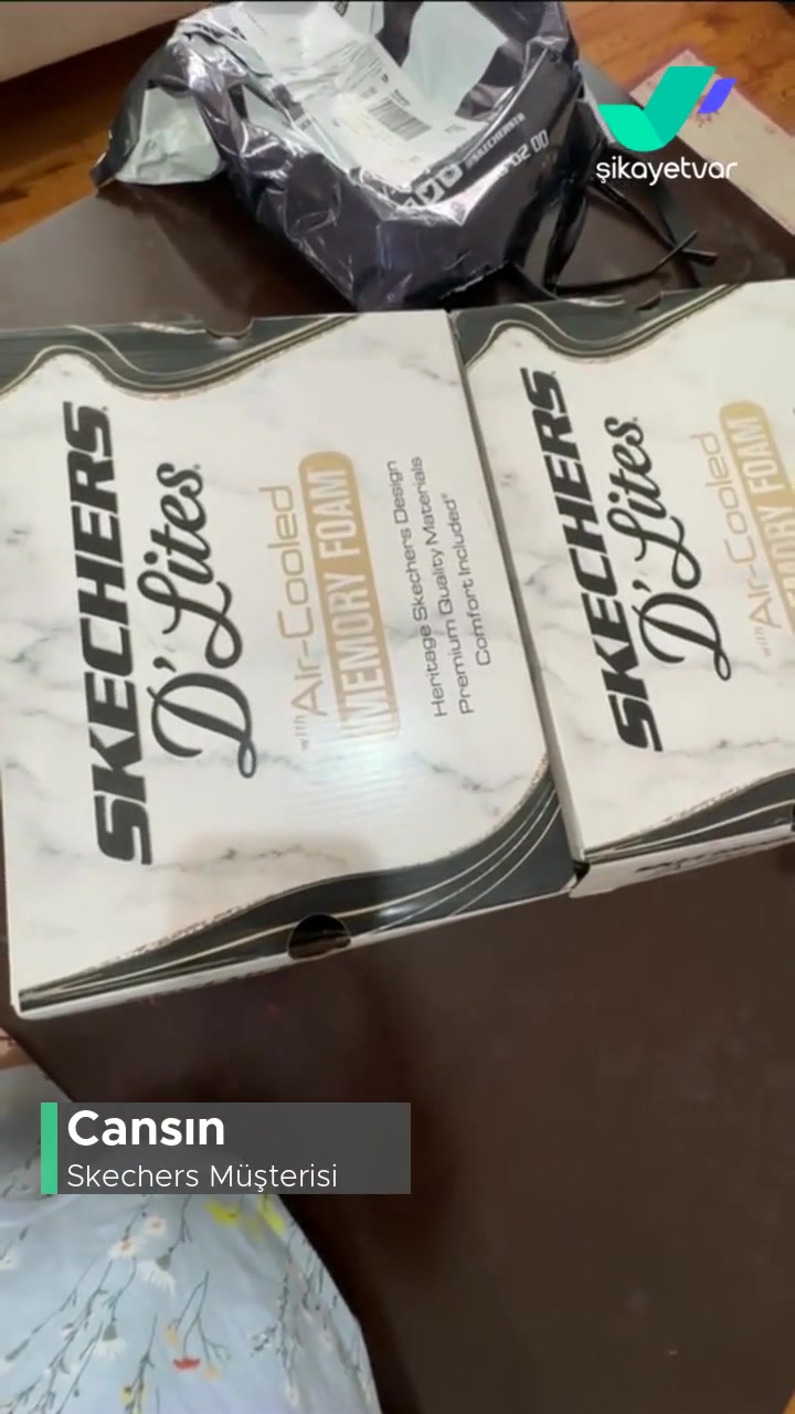 Skechers Giyilmiş Ayakkabı Gönderiyor! videonun kapak resmi