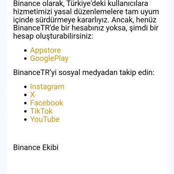Binance TR Mail Atmış 11230 USD Neyin Nesi