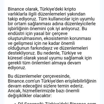 Binance TR Mail Atmış 11230 USD Neyin Nesi