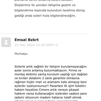 Vivense Ürünlerinin Arkasında Durmuyor