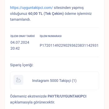 Uygun Takipçi Aldığım Takipçi Paketi Teslim Edilmedi!