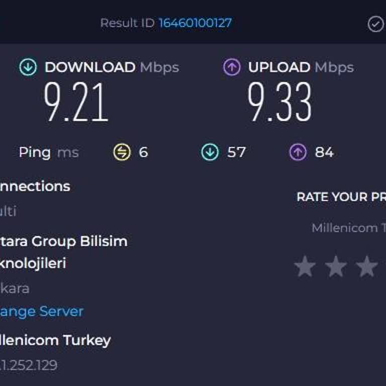 Millenicom İnternet Hızı Sorunu