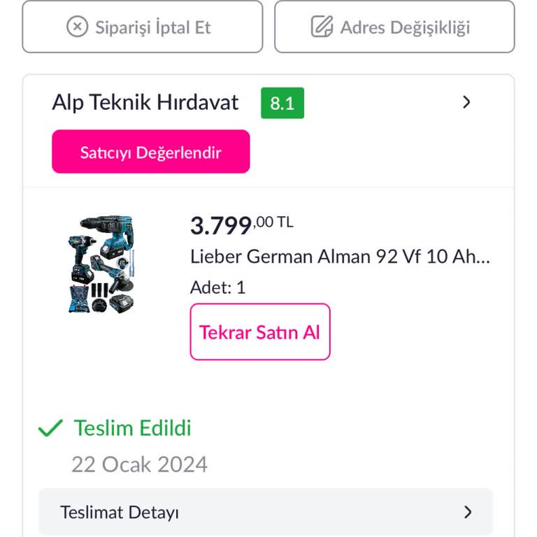 Pazarama Sitesi Ürün Değerlendirmesi