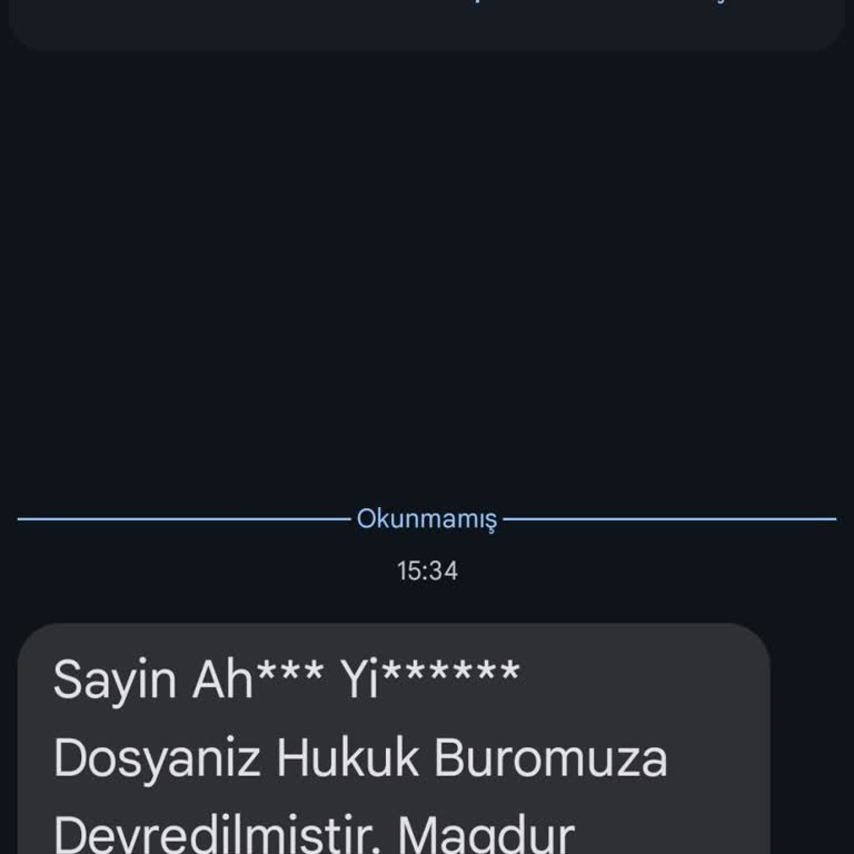 Güven Hukuk (Sms) T. S***** Hukuk Bürosu Şikayet
