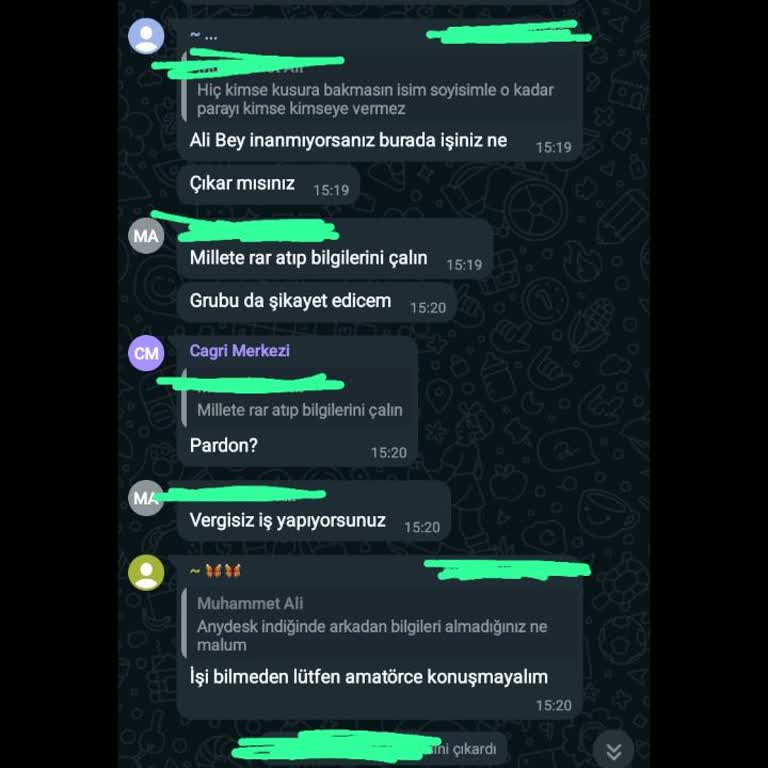 Ada Araştırma Anketör Müşteri Temsilciliği İş İlanı Şikayeti