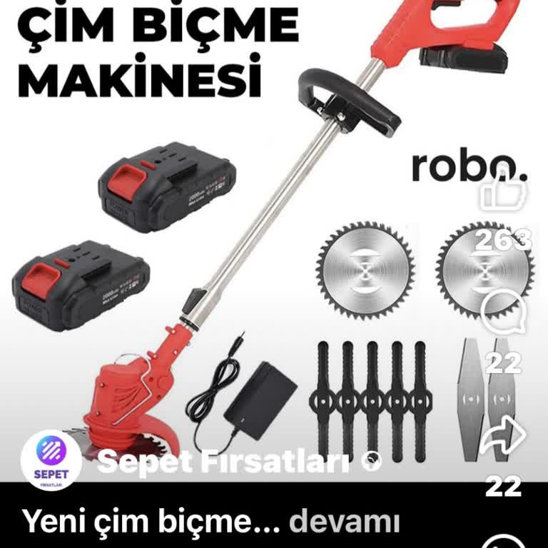 Robo Mustafa Y****. Çim Biçme Makinesi