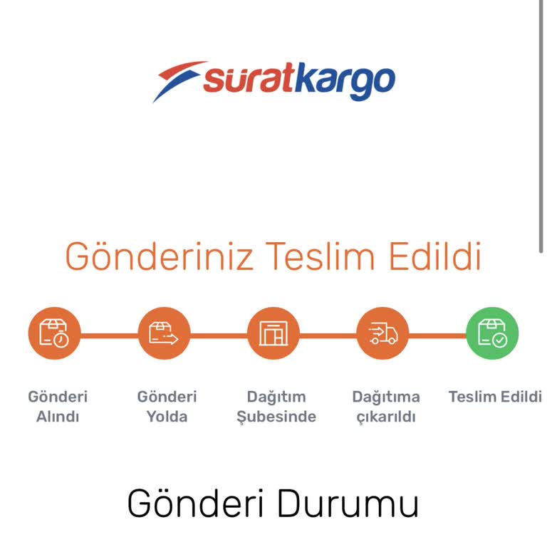 Sürat Kargo Teslim Edildi Gözüküyor Ama Edilmedi