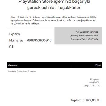 PlayStation Hesabım Çalındı. Acil Yardım Bekliyorum.