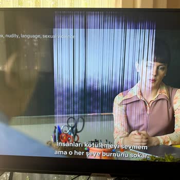 Onvo Marka Televizyon Beyaz Şerit Ve Görüntü Yırtılma Hatası