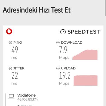Vodafone İnternet Çok Yavaş
