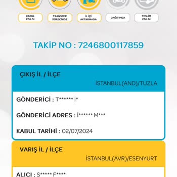 PTT Kargo Müşteri Hizmetleri İlgilenen Yok!