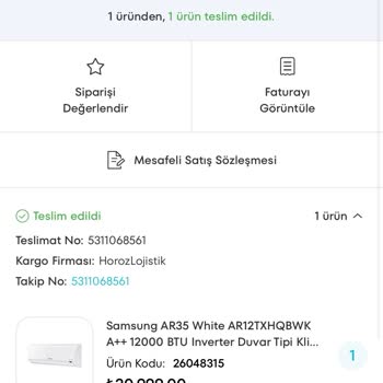 A101 Online Eksik Ürün Ve İlgisizlik