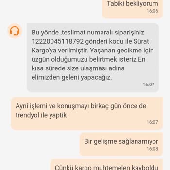 Trendyol 15 Gündür Teslim Edilemeyen Sipariş