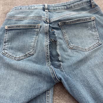 Twist Kot Pantolon Yırtık