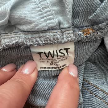Twist Kot Pantolon Yırtık