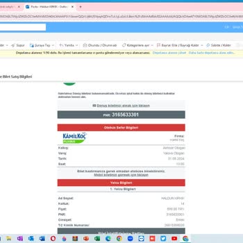 Kamil Koç Firması Bilet İade İşlemlerinde Müşterilerini Üzüyor!