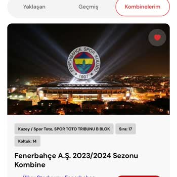 Passolig Fenerbahçe Kombine Rezervasyonu