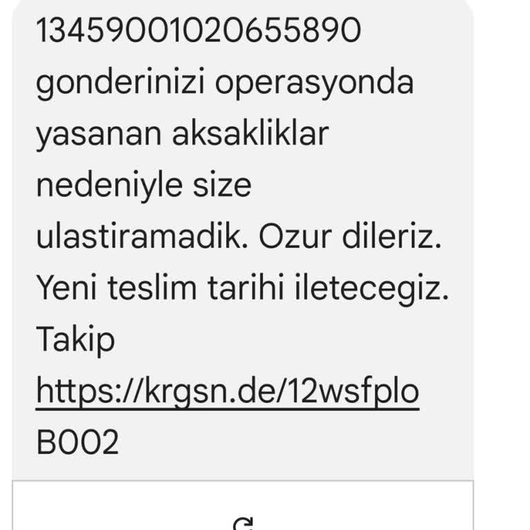 Kargomsende Bilinçli Bir Şekilde Teslimatı Öteliyor
