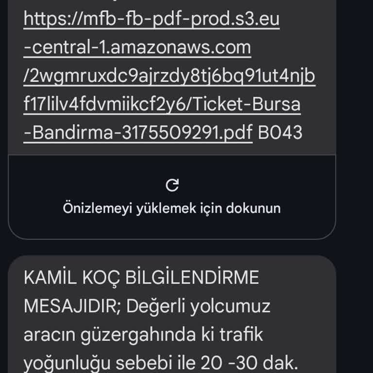 Kamil Koç Rötarlı Ulaşım Sorunu