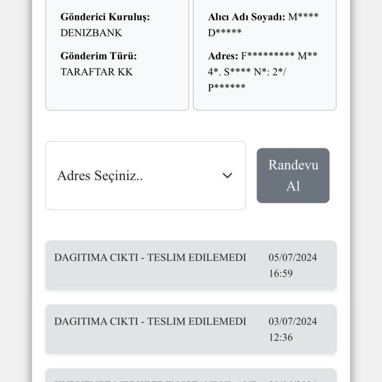 Kuryenet İn Gelmeden “geldik Yoktunuz” Demesi.