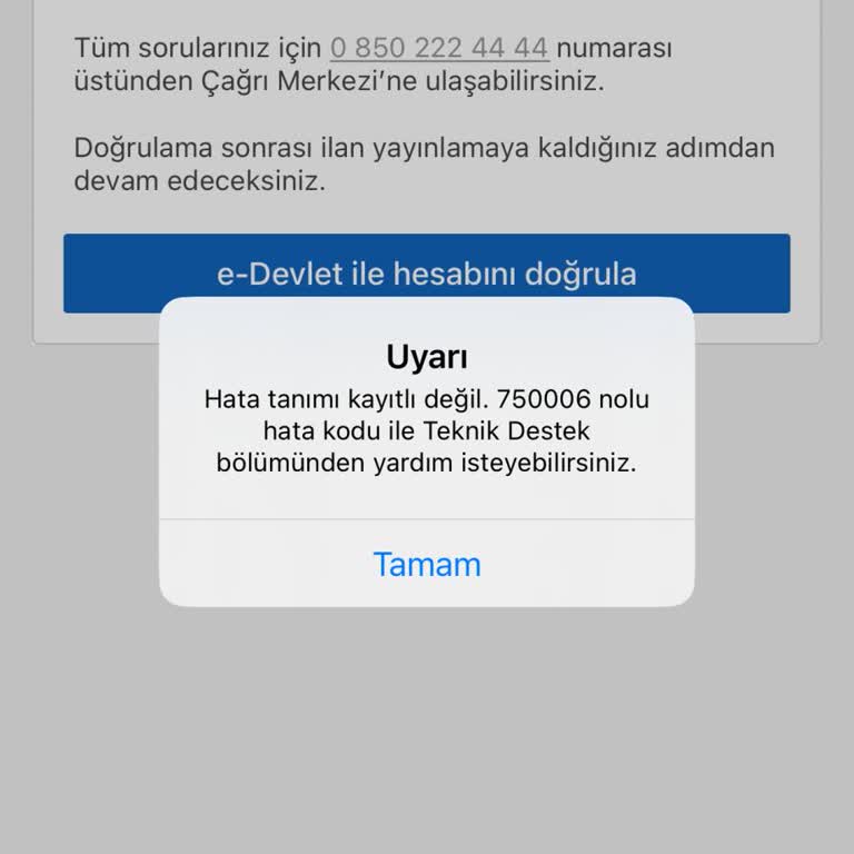 Sahibinden İlan Yenileme Hatası