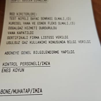 Başkent Doğalgaz 10 Yıldır Kullandığım Tesisata Onay Vermiyor