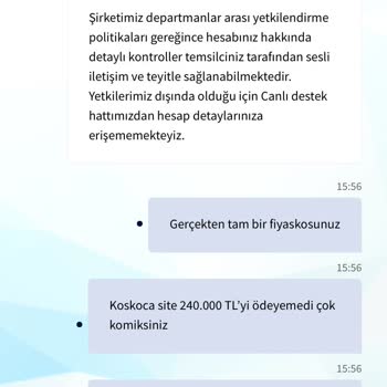 Cashwin Kazandığım Parayı Vermiyor