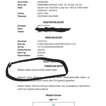 Vestel Ve Teknik Servisi