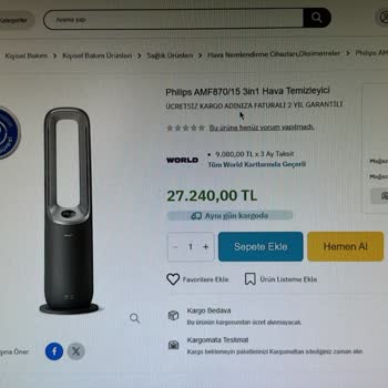 PTT Kargo Philips AMF870/15 Ücret İadesi Sorunu