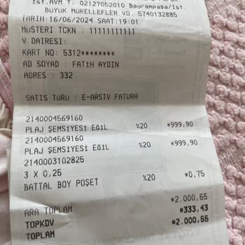 Koçtaş Yırtık Şemsiye Şikayeti