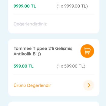 Tommee Tippee Antikolik Biberon Şikayeti