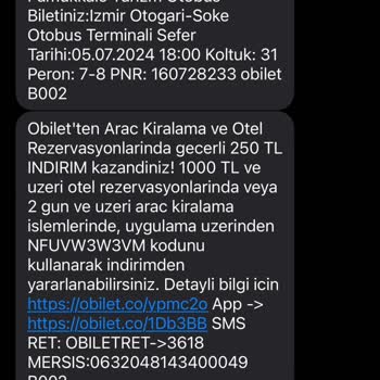 Obilet'ten Alan 2. Sınıf Vatandaş