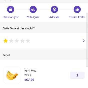Getir Firmasının Muz Diye Sattığı Şeyin Muz İle Alakası Olmaması