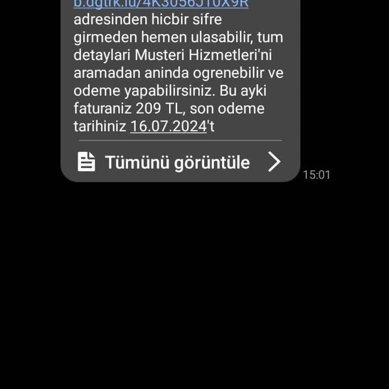 Digiturk Olmayan Üyeliğe Fatura Çıkarmış.