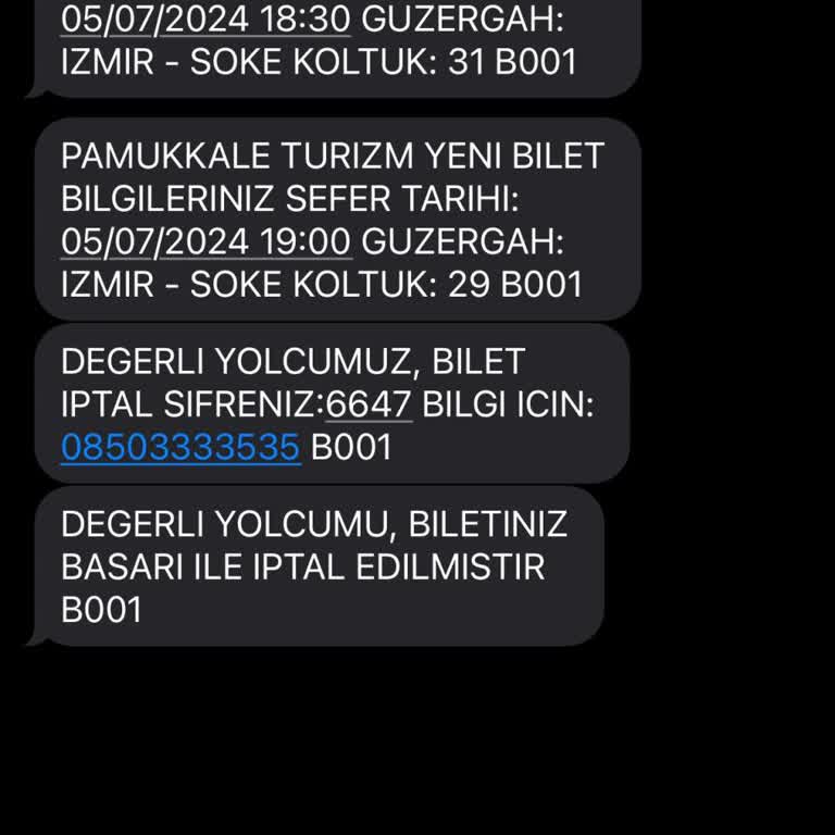 Pamukkale Turizm Bileti Başkasına Satmışlar