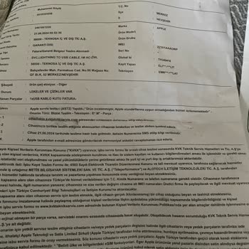 Teknosa Orijinal Diye Sattıkları Ürün Serviste Yan Sanayi Çıktı