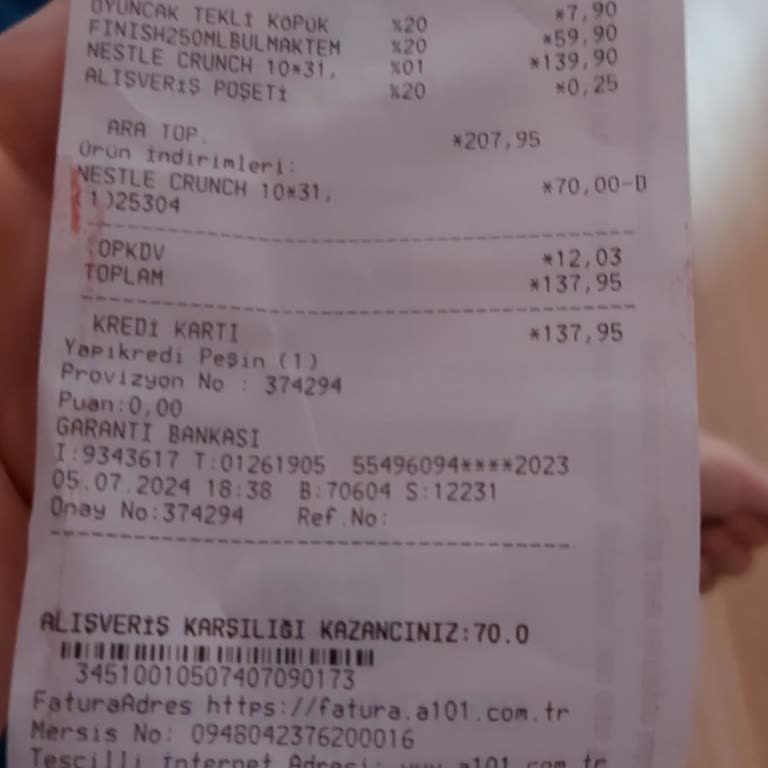 A101 Elemanın Saygısızlığı Dahada Almam Aldırmamda O Şubenizden