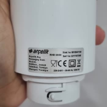 Arçelik Mutfak Robotu Arızasını Çözmüyor.