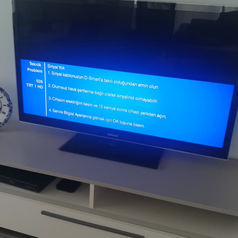 D-Smart TRT 1 Ve TRT Spor Seyredilemiyor