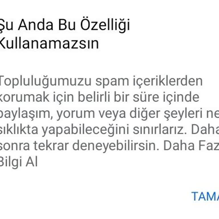 Facebook'ta Beğeni Cezası Alıyorum Neden?