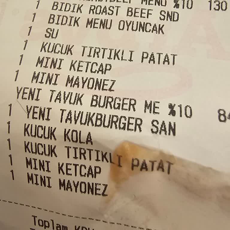 Arbys Ankamall Oyuncak Vermedi