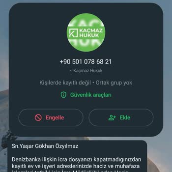 Denizbank Kaçmaz Hukuk Şikayet