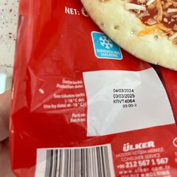 Super Fresh Donmuş Pizza Malzemesiz