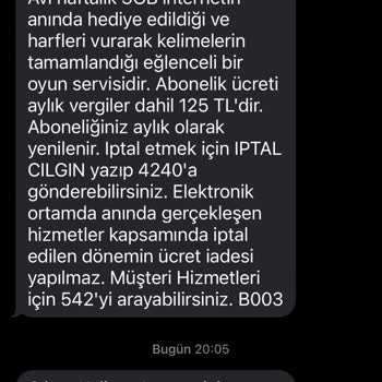 Vodafone Güvenlik Ve Fatura Sorunu
