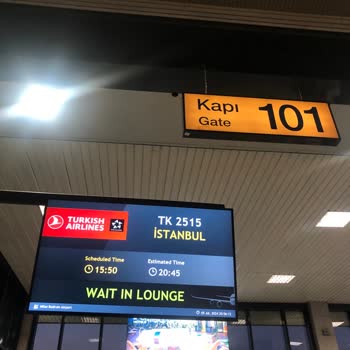 Türk Hava Yolları Gecikme İptal Uçak